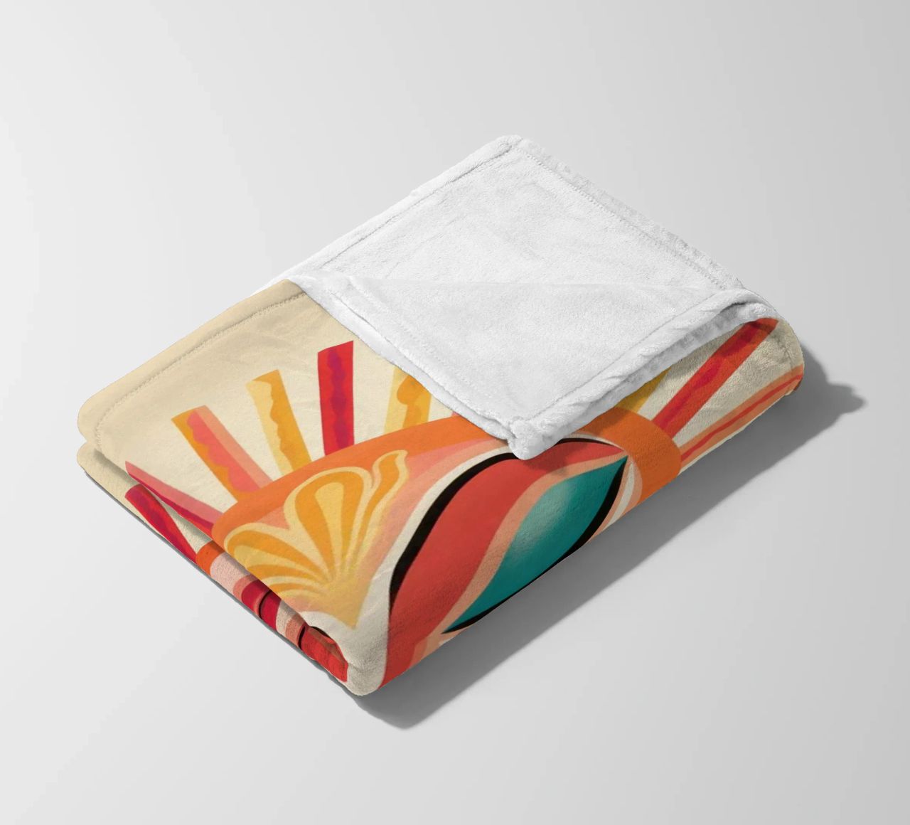 Volto solare estroso Boho coperta in pile da Andrea Haase Modern Home