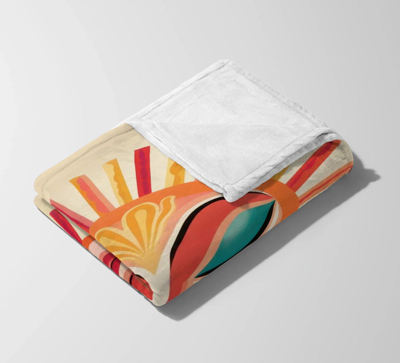 Volto solare estroso Boho coperta in pile da Andrea Haase Modern Home
