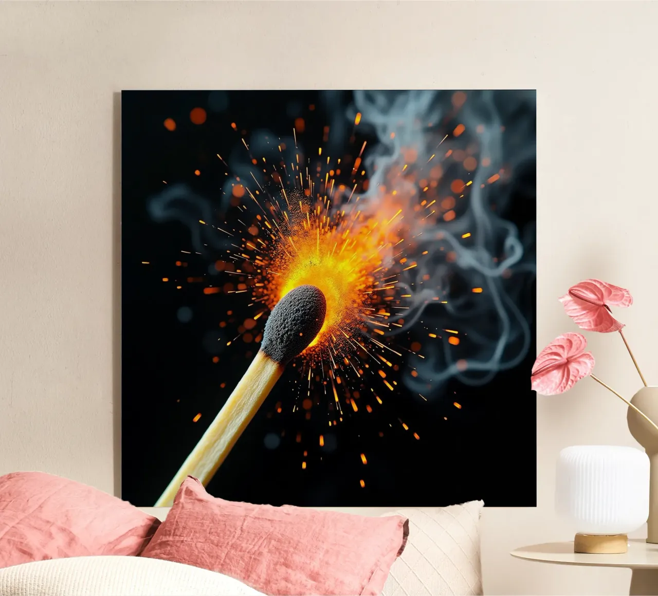 Match_2 acrylic glass by Farbträume