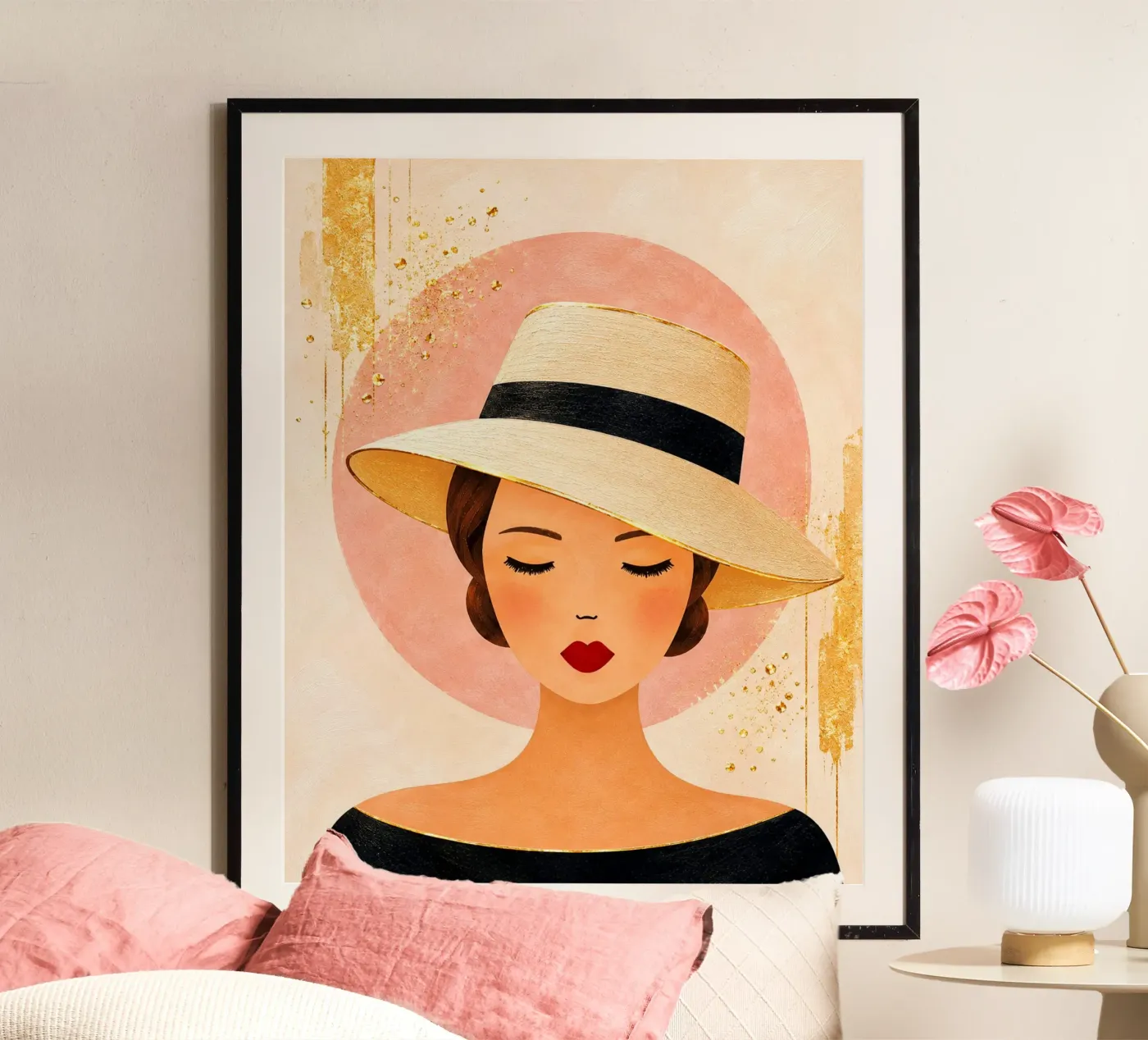 Rustige elegantie poster van PurePrint Studio