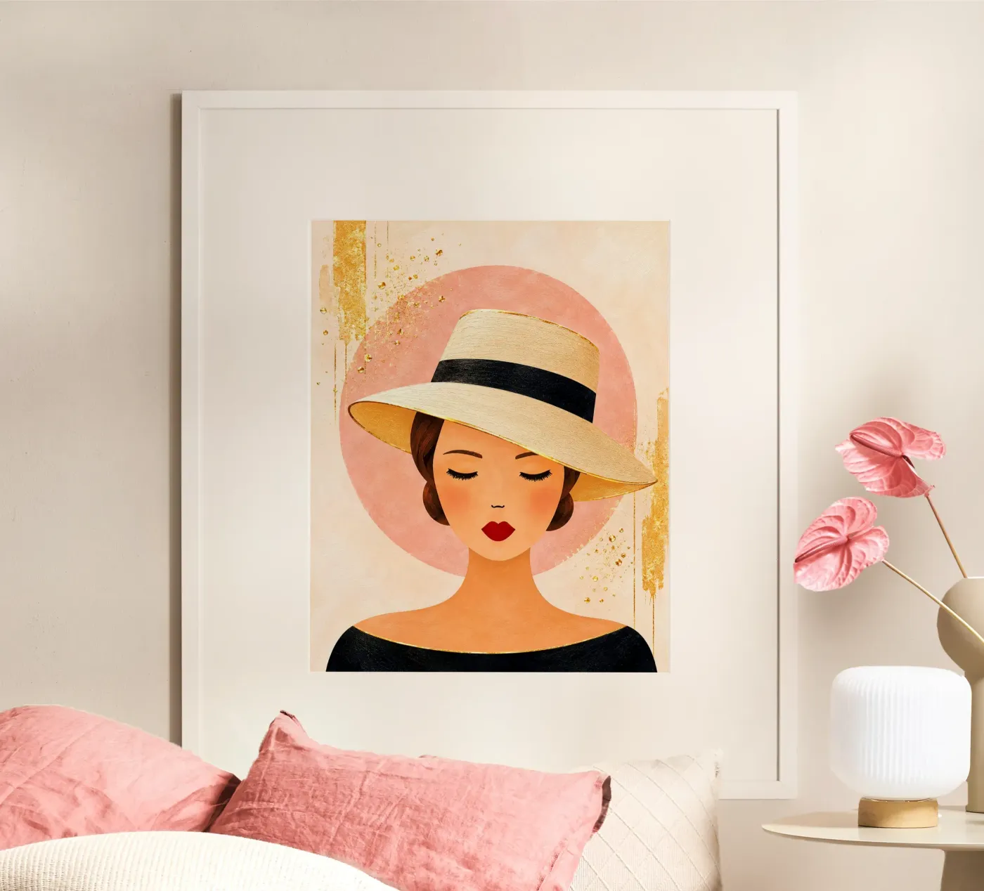 Rustige elegantie poster van PurePrint Studio