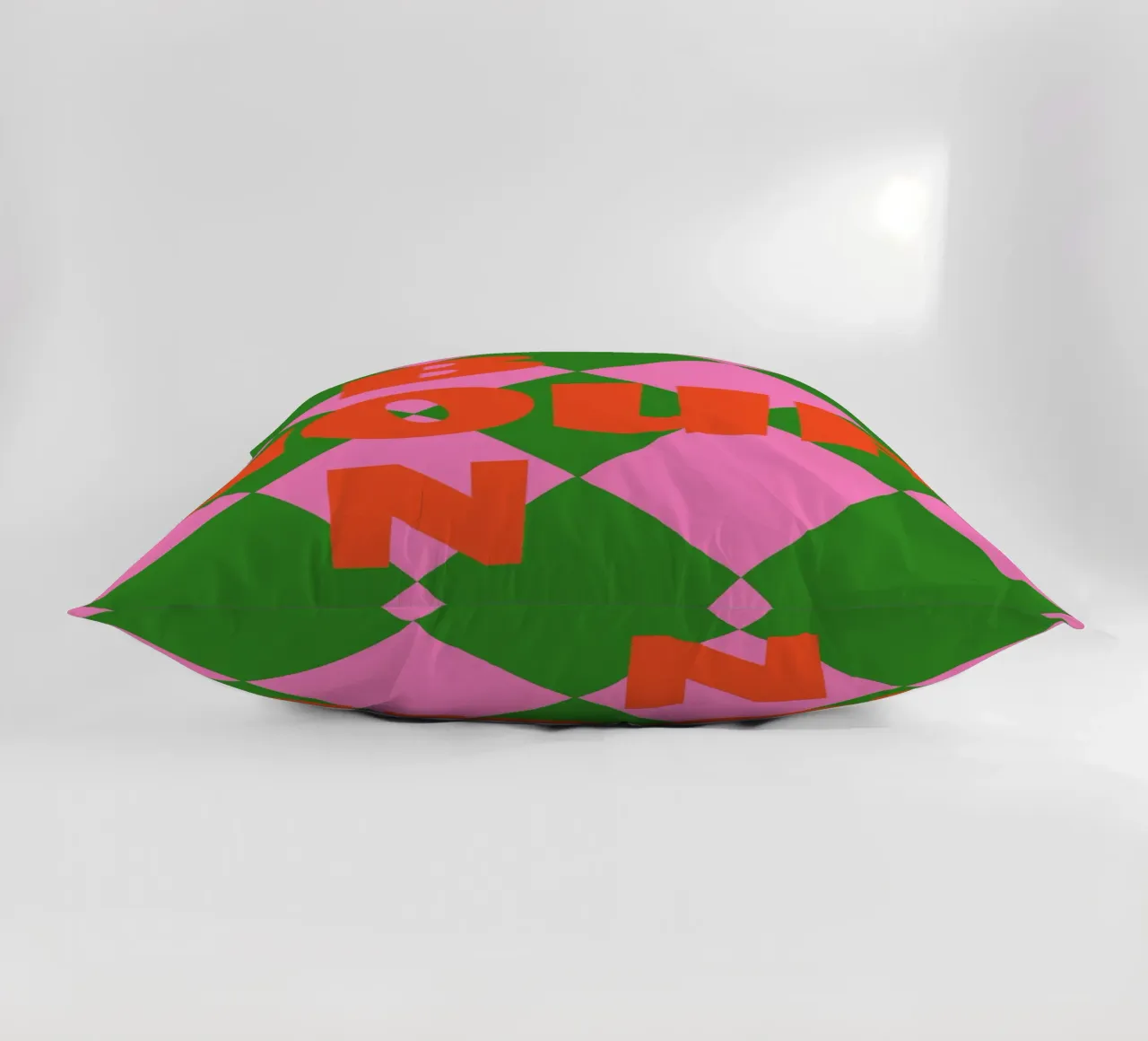 Bonjour in un gioco di colori cuscino da Carina Pop & Pastell