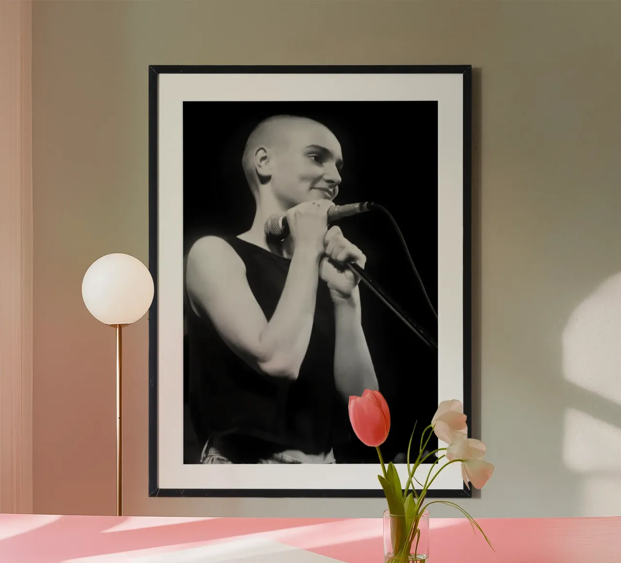 Sinead O'Connor carta hahnemühle da Music Vibes