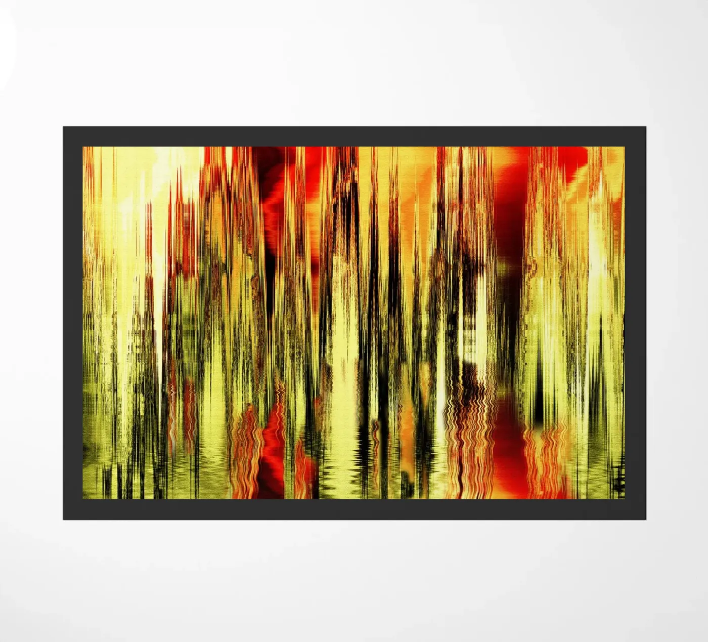 Abstract doormat by Atteloi Art
