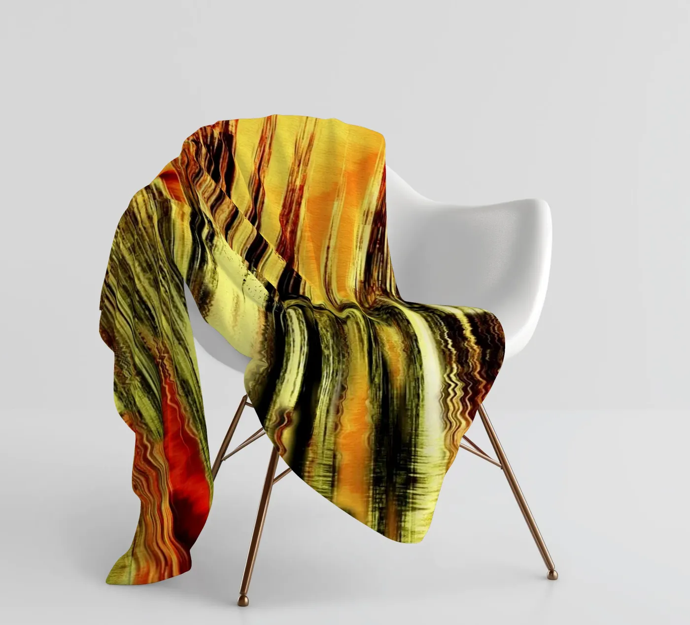 Abstract Fleecedecke von Atteloi Art