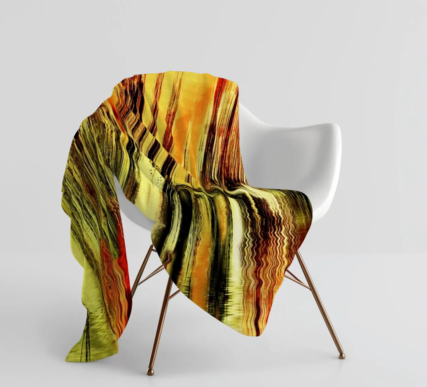 Abstract Fleecedecke von Atteloi Art