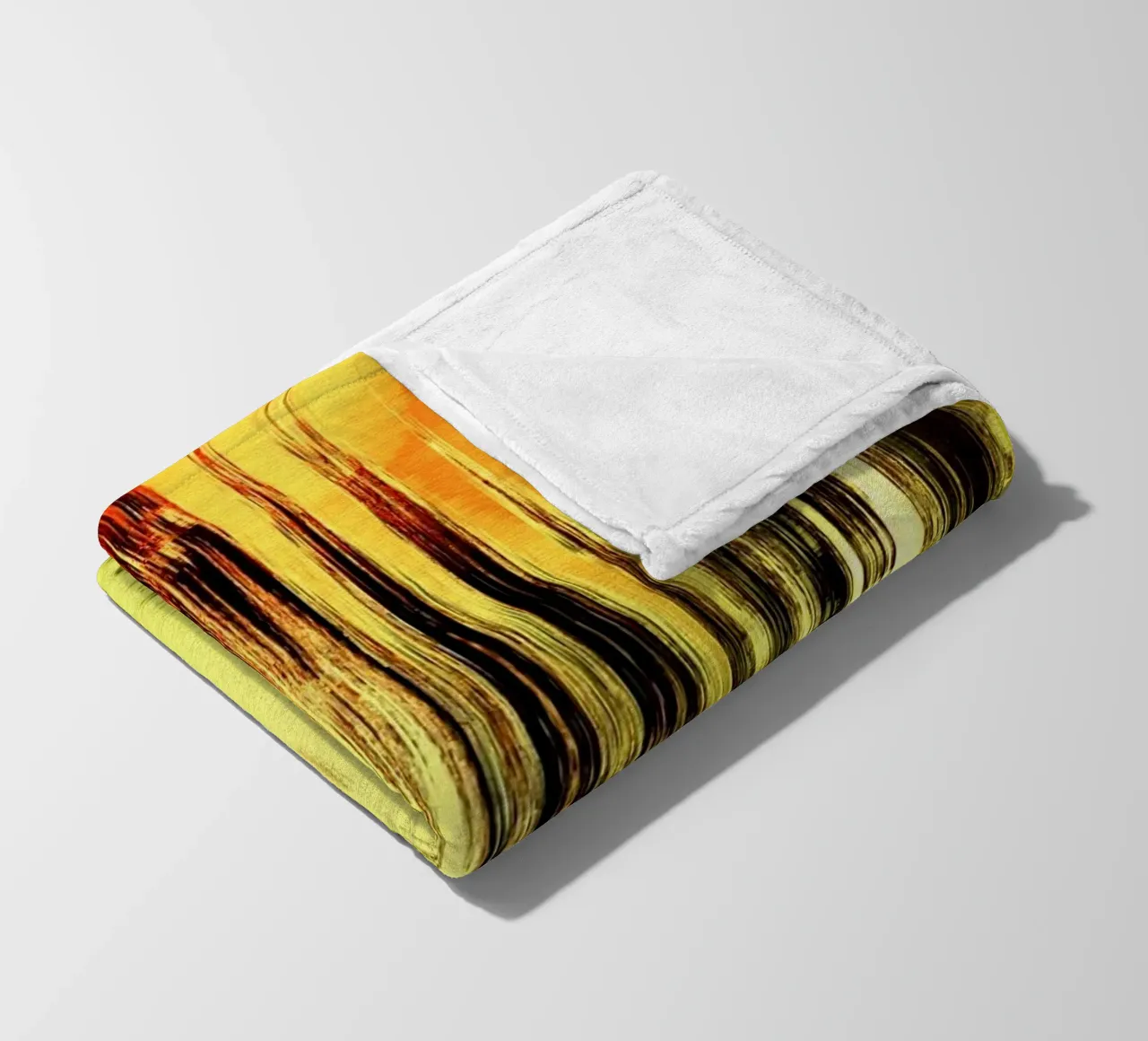 Abstrakt Fleecedecke von Atteloi Art