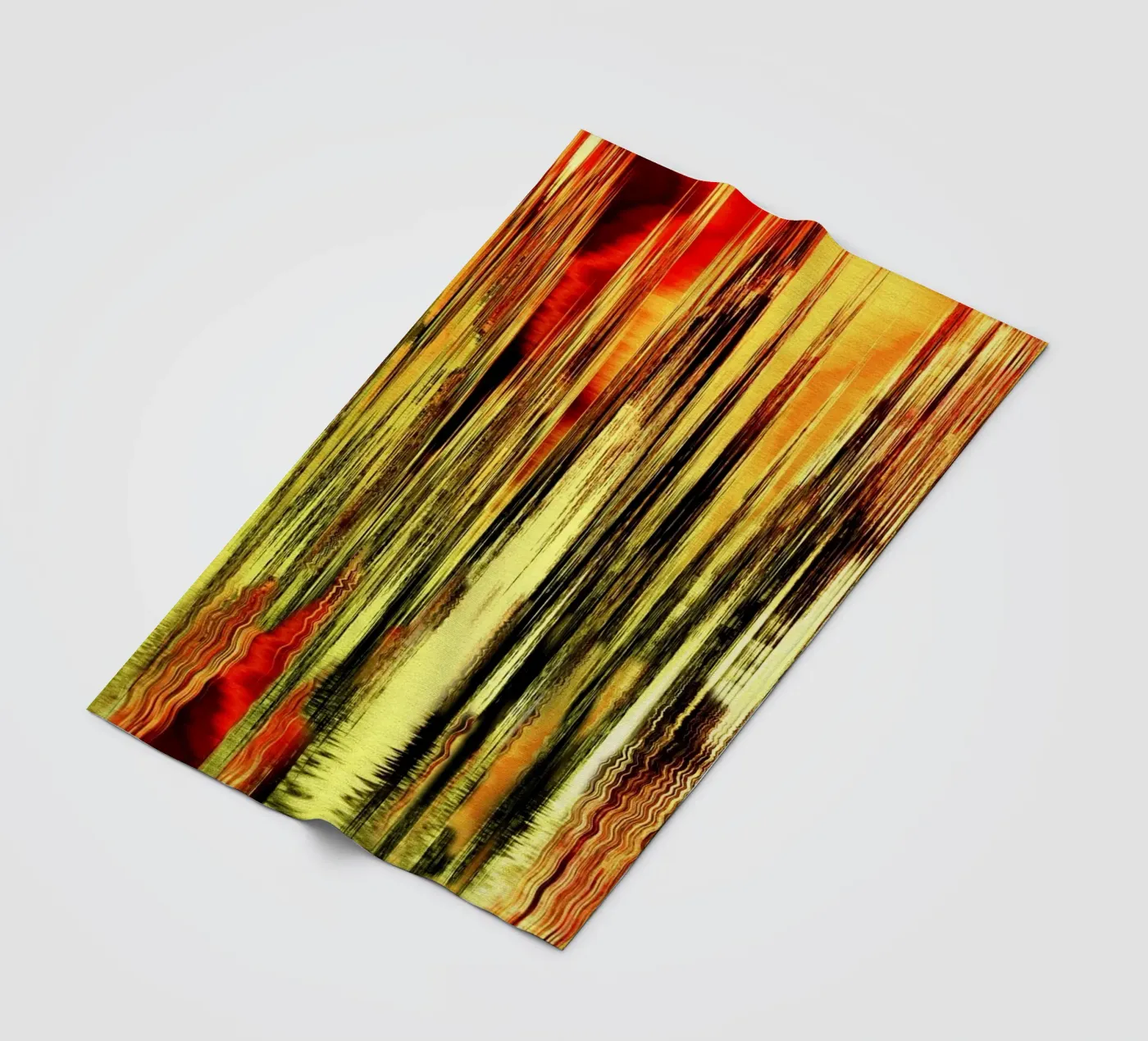 Abstract Fleecedecke von Atteloi Art