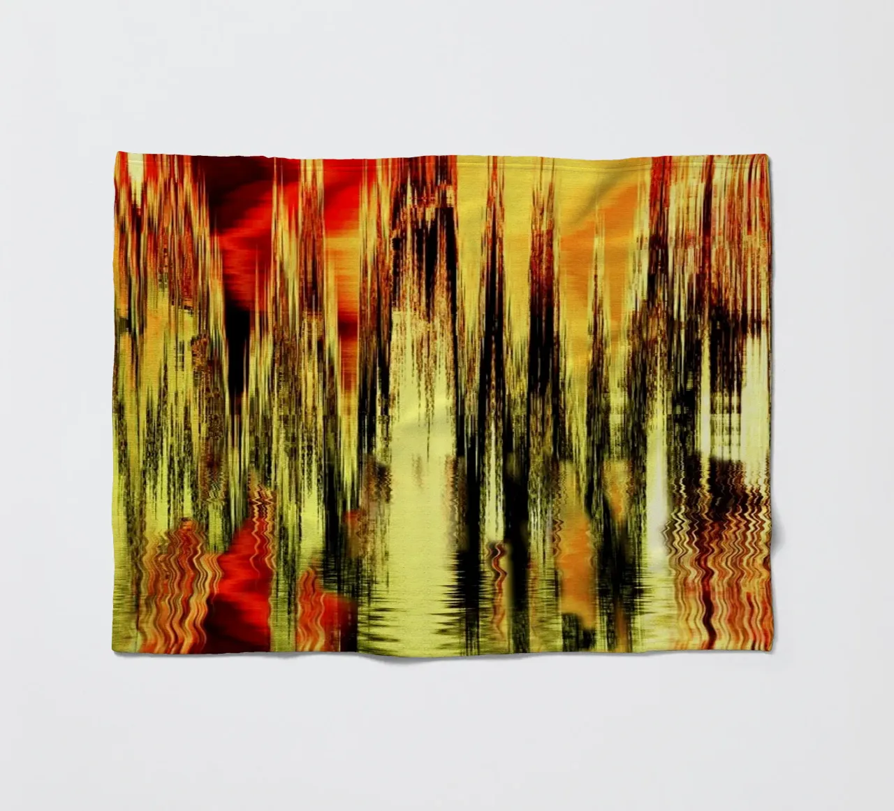 Abstrakt Fleecedecke von Atteloi Art