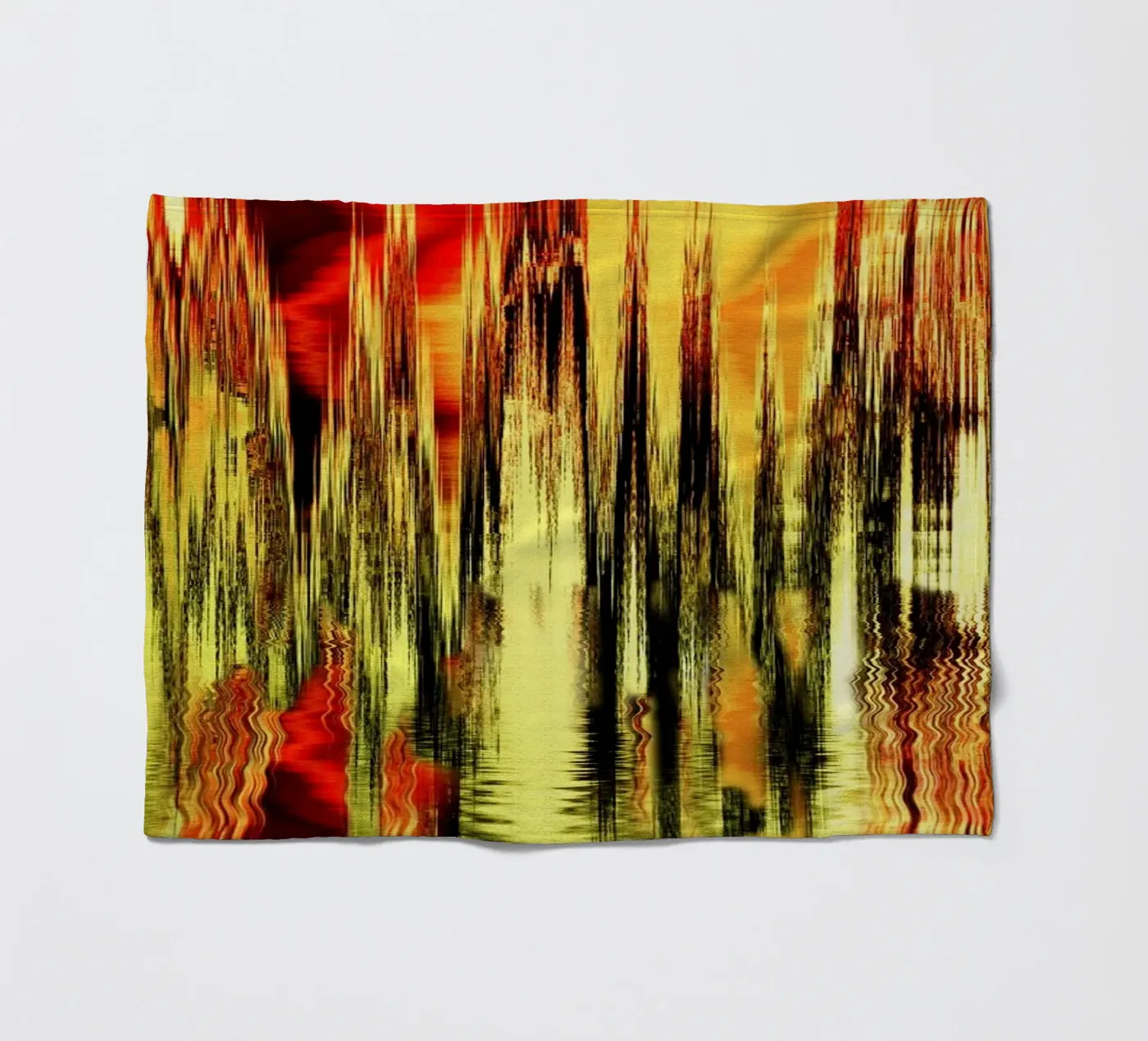 Abstract Fleecedecke von Atteloi Art