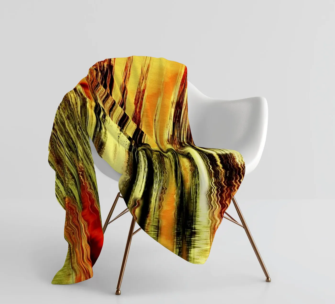 Abstract Fleecedecke von Atteloi Art