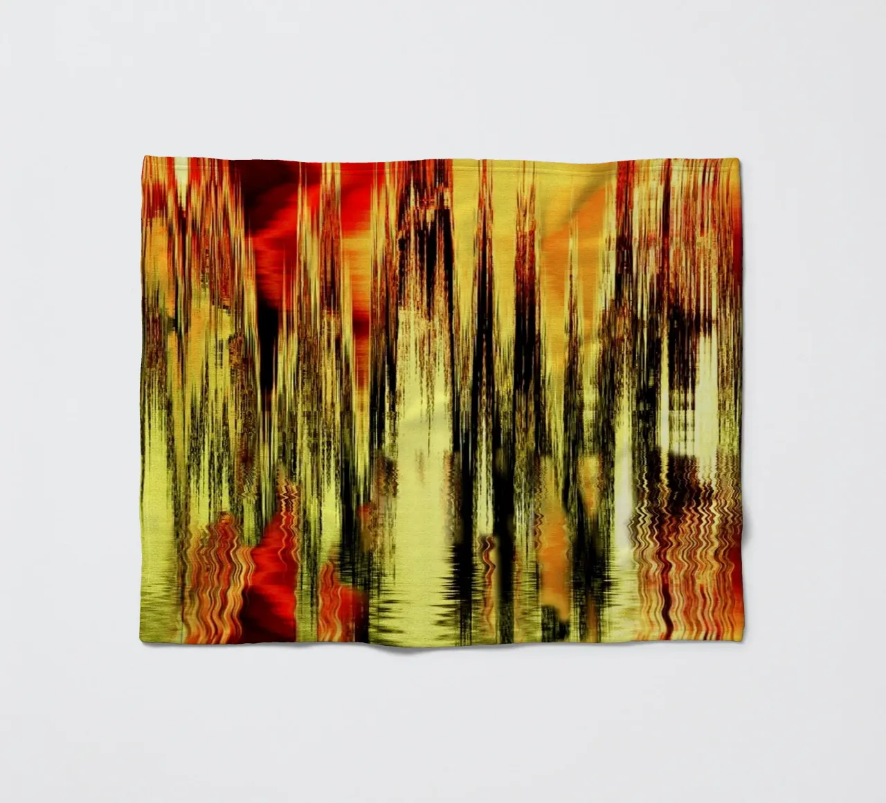 Abstrakt Fleecedecke von Atteloi Art