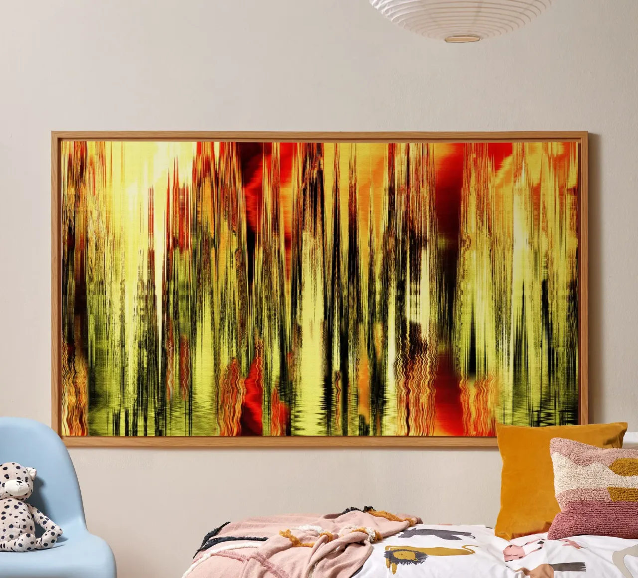 Astratto pannello forex da Atteloi Art