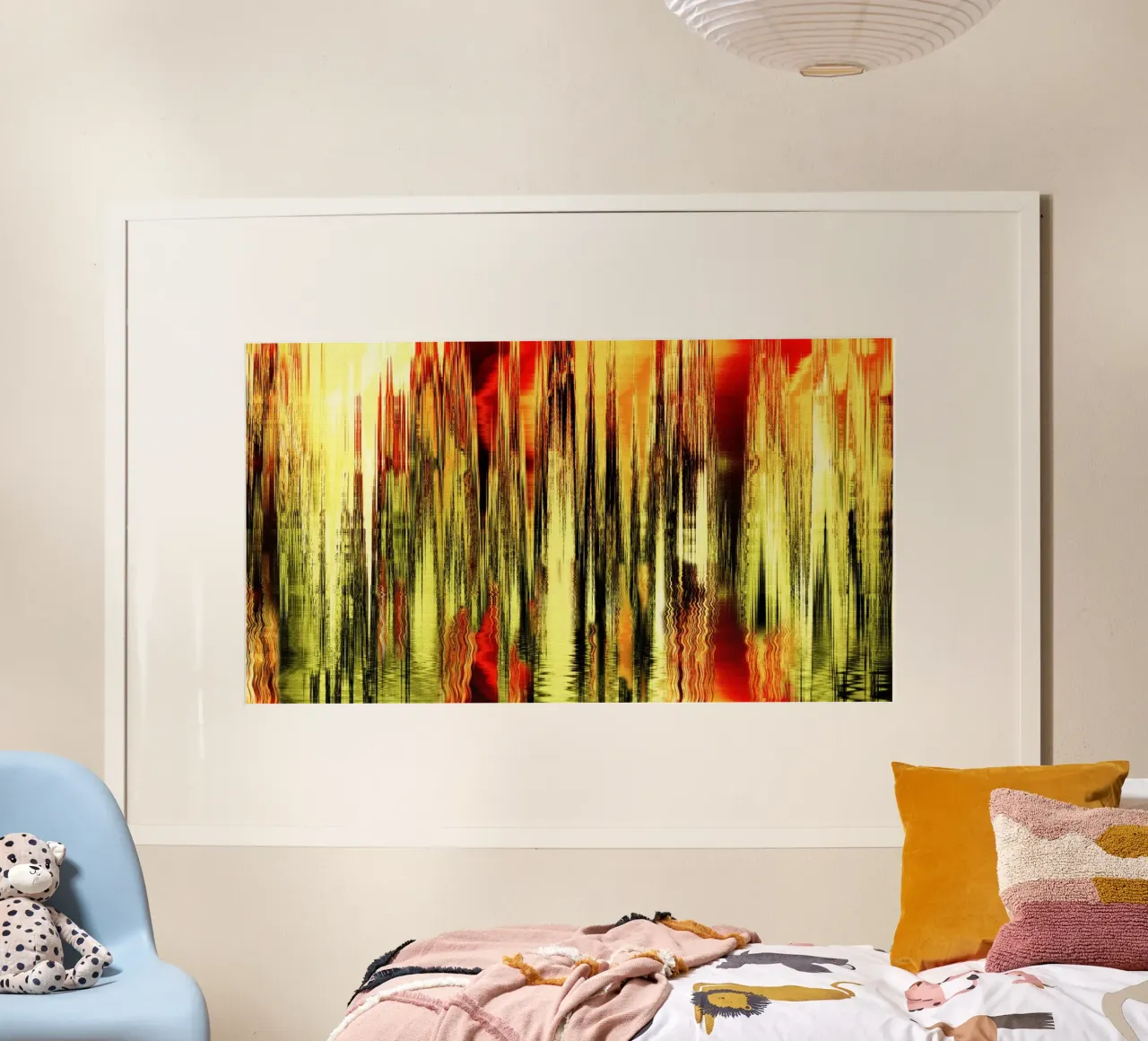 Abstrait poster de Atteloi