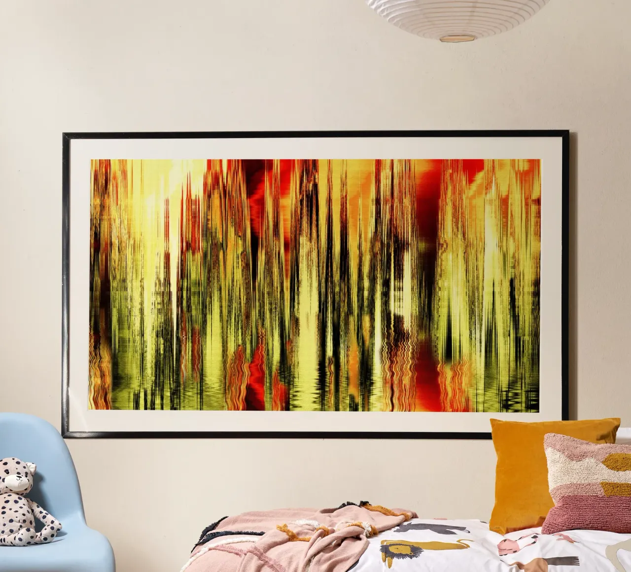 Abstrait poster de Atteloi