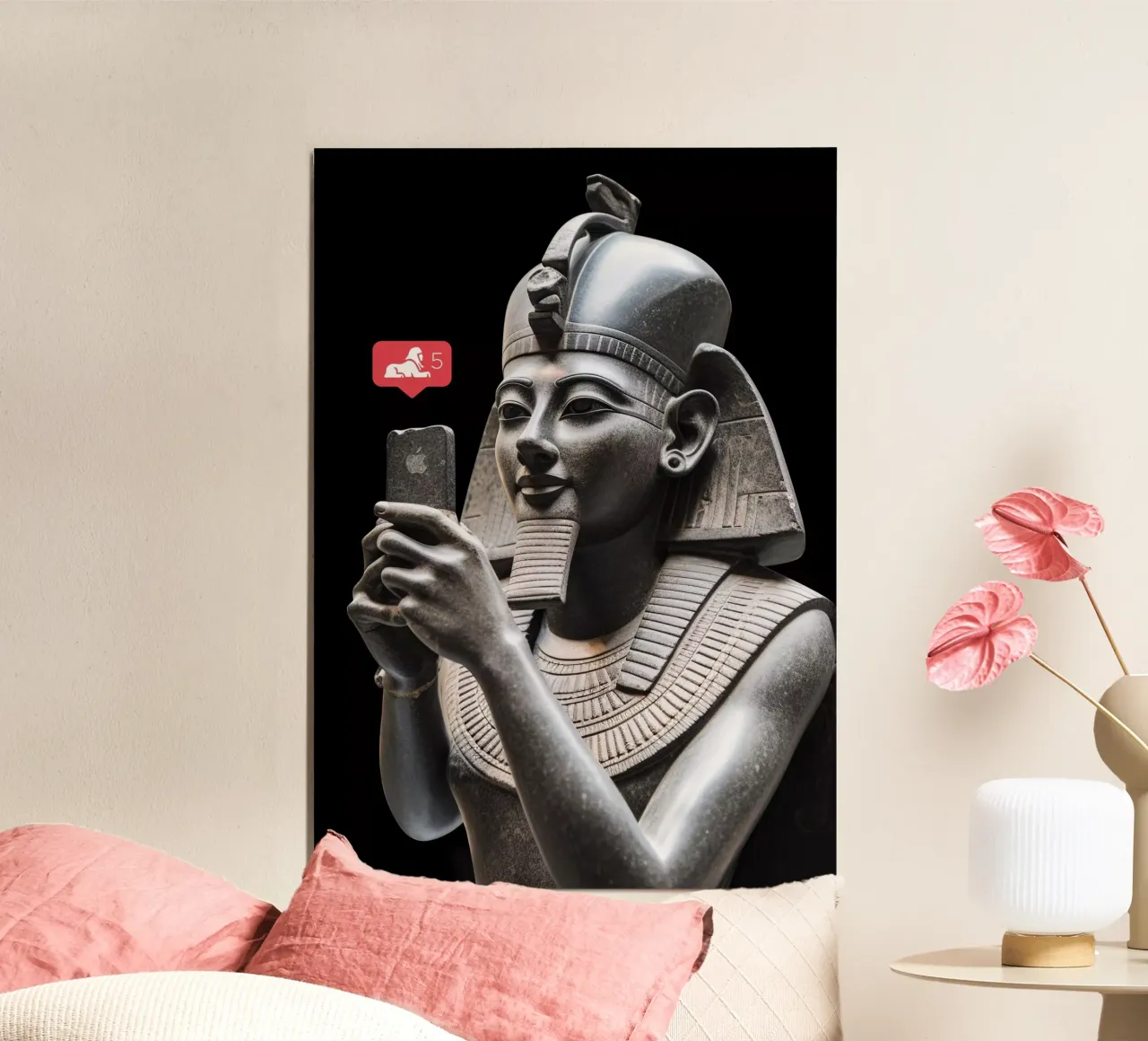 Chill Ramses poster con telaio in plastica da Dikhotomy