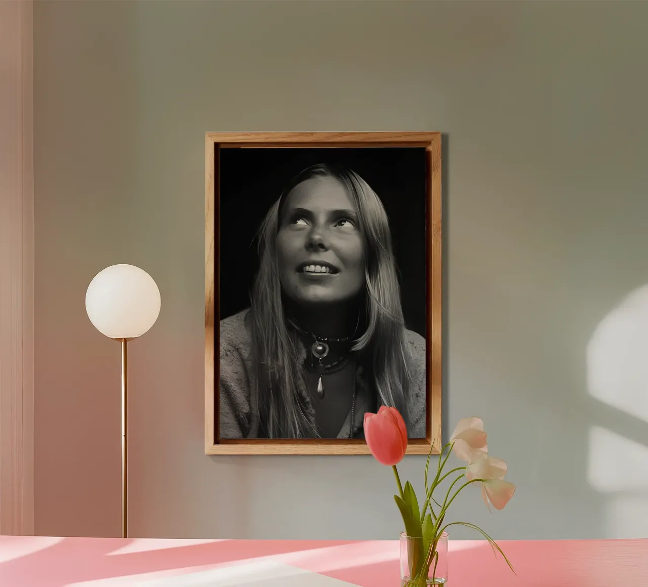 Joni Mitchell forex plate by Music Vibes