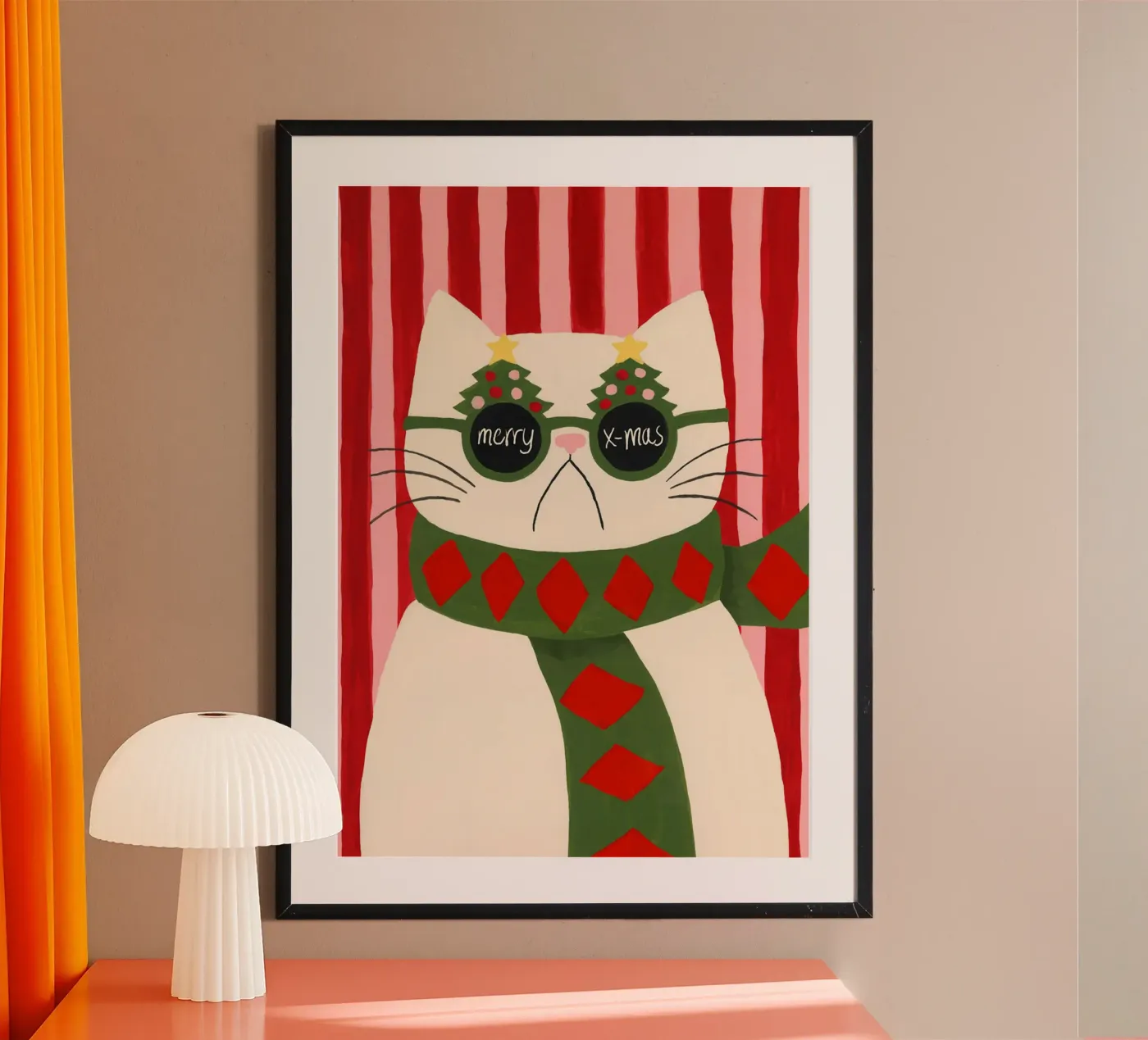 Merry Whatever poster by John Sander