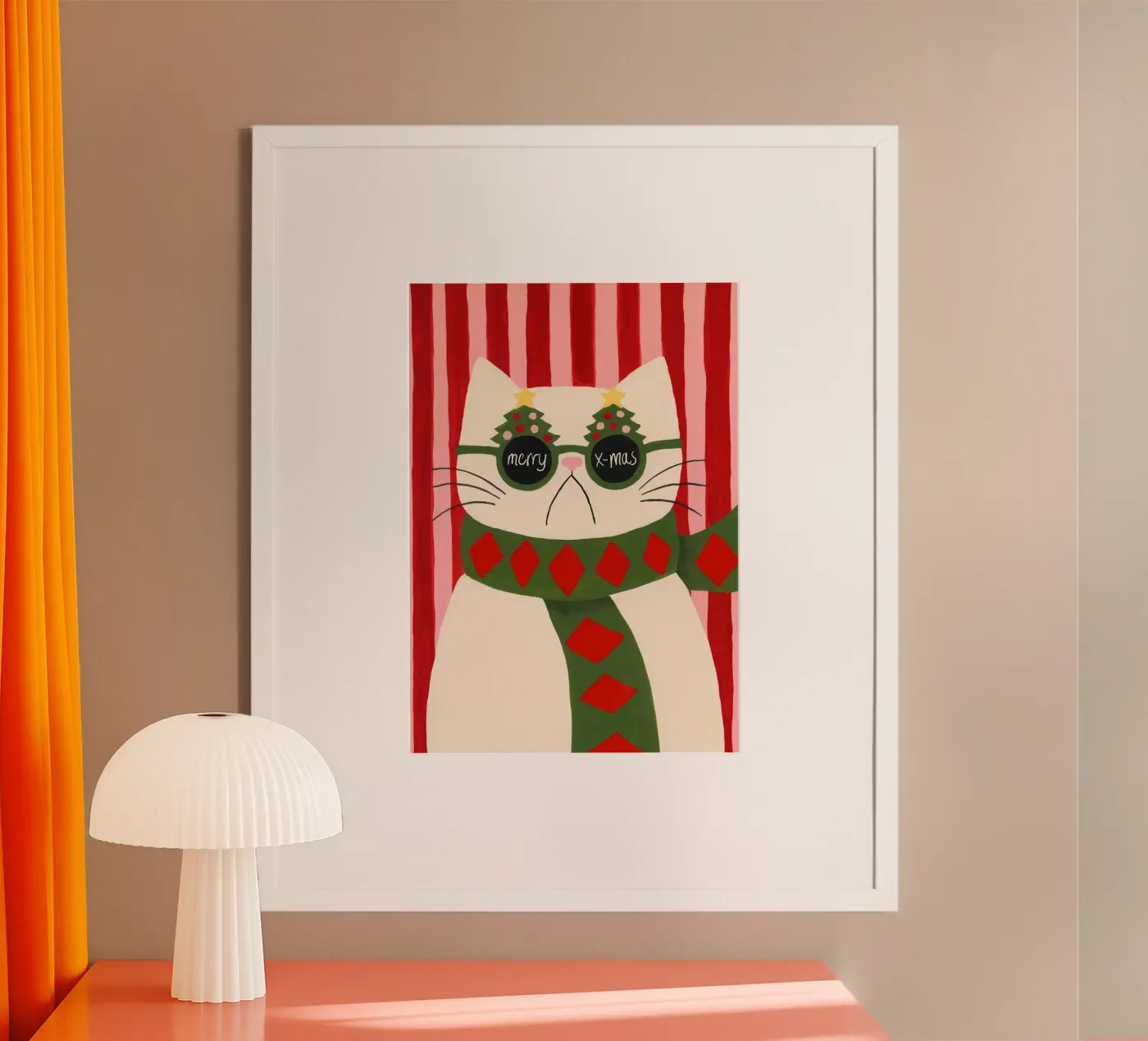 Merry Whatever poster by John Sander