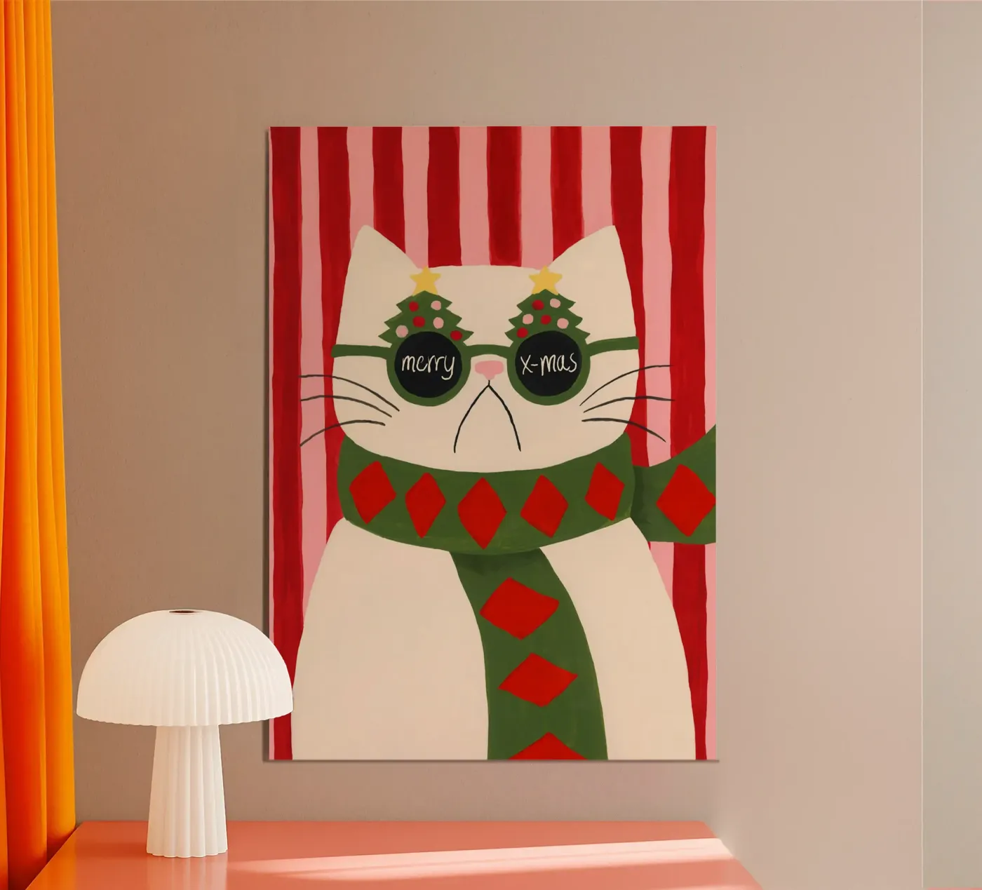 Merry Whatever poster by John Sander