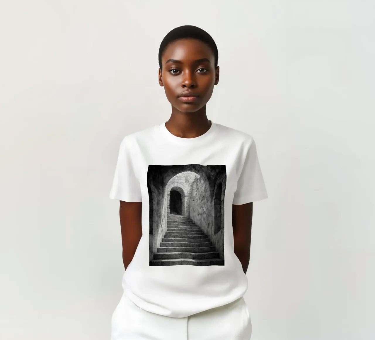 scale in pietra t-shirt da BlogSawoo