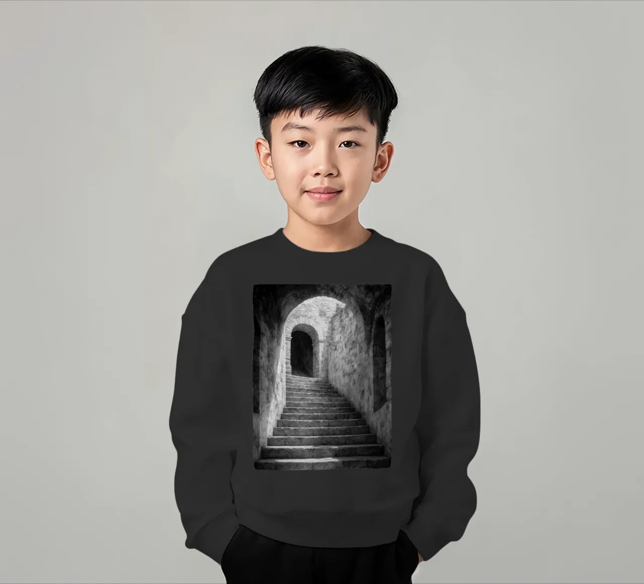 scale in pietra felpa bambino da BlogSawoo