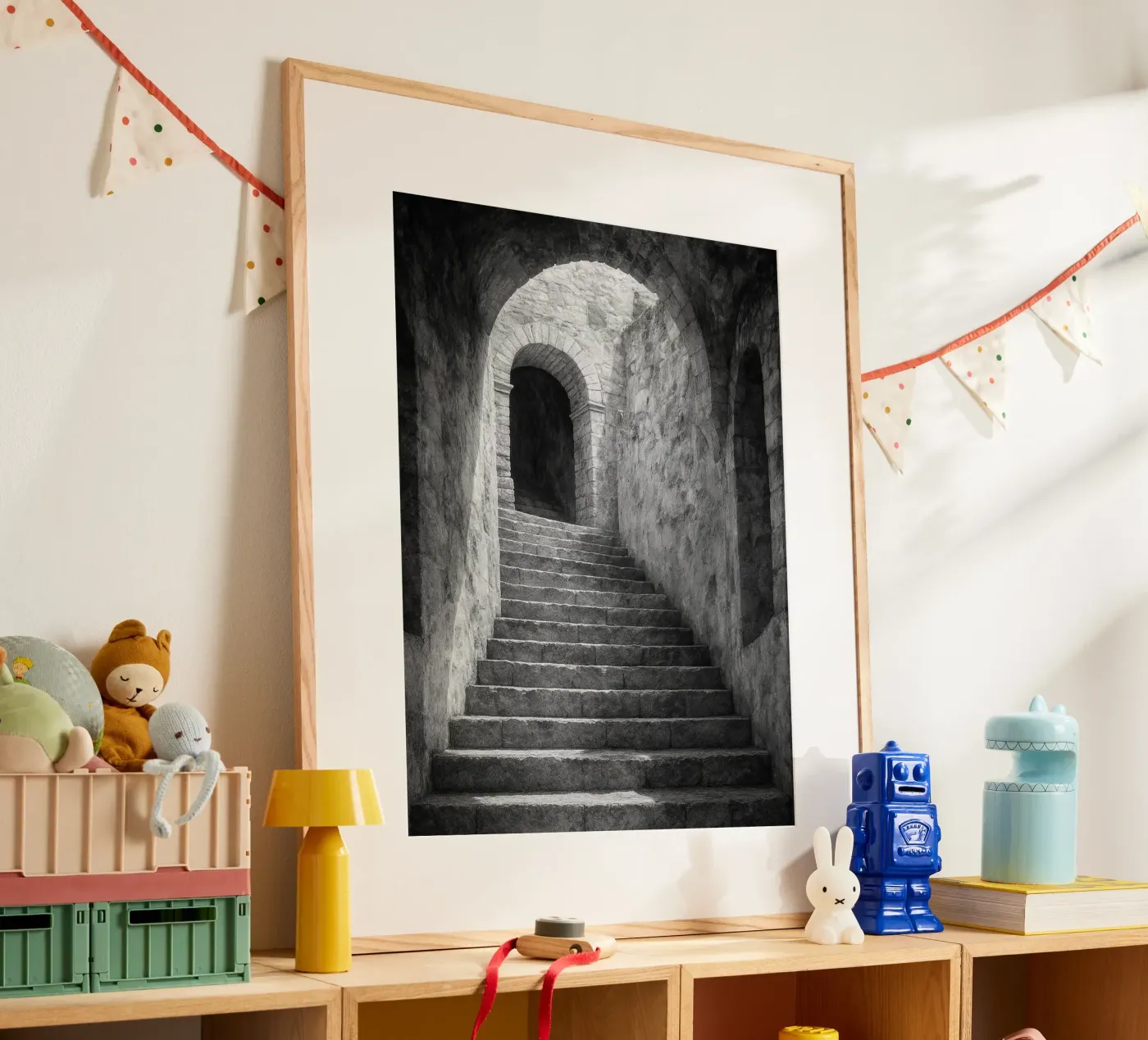 stone stairs poster van BlogSawoo