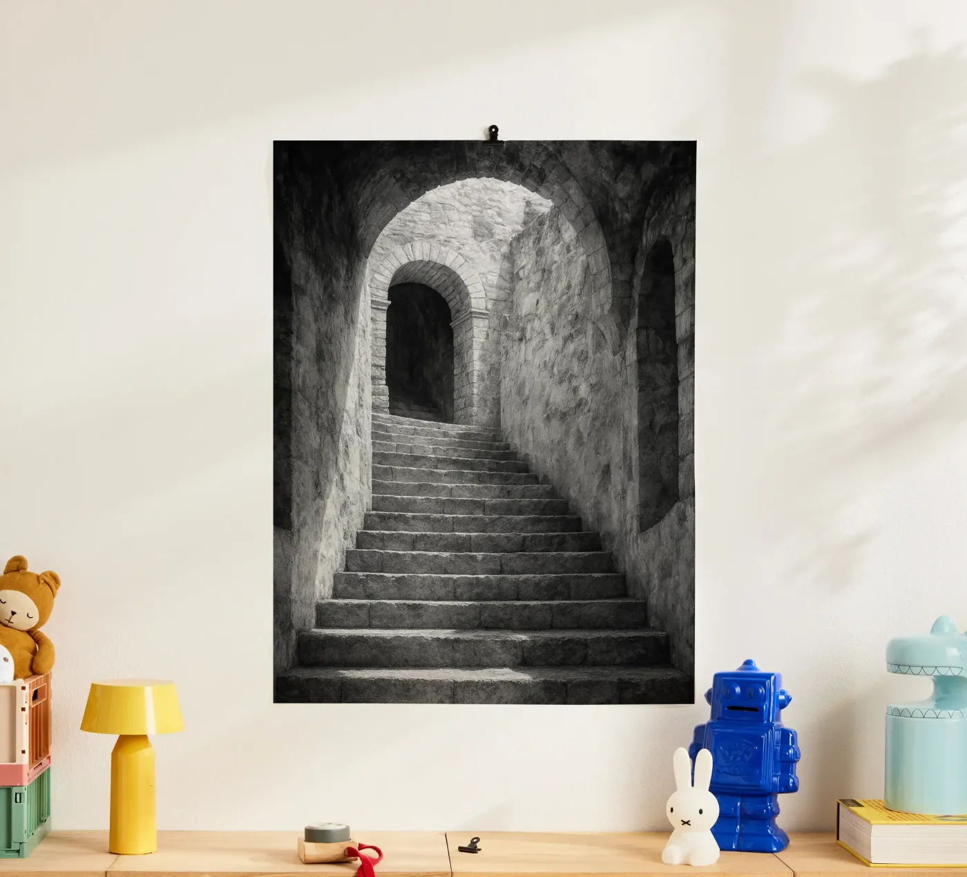 stone stairs poster van BlogSawoo