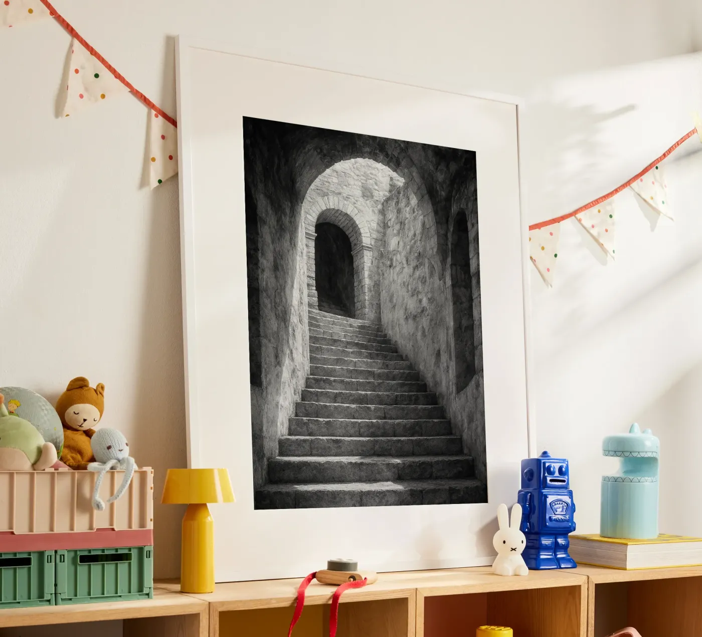 stone stairs poster van BlogSawoo