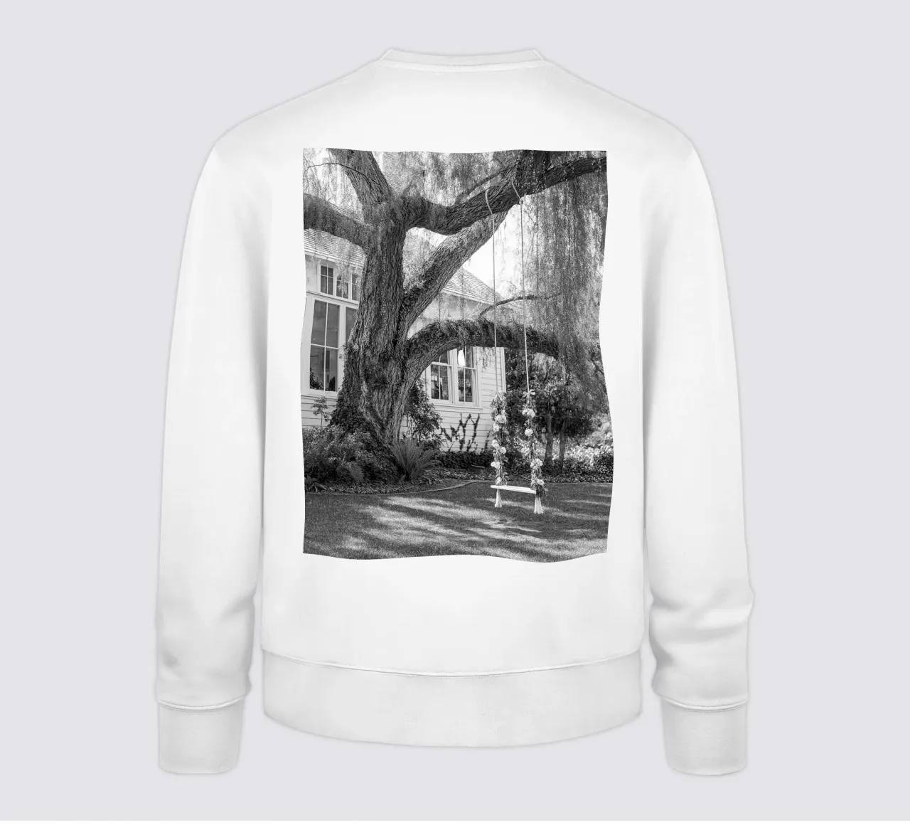 auf einem Baumstamm schaukeln Sweatshirt von BlogSawoo