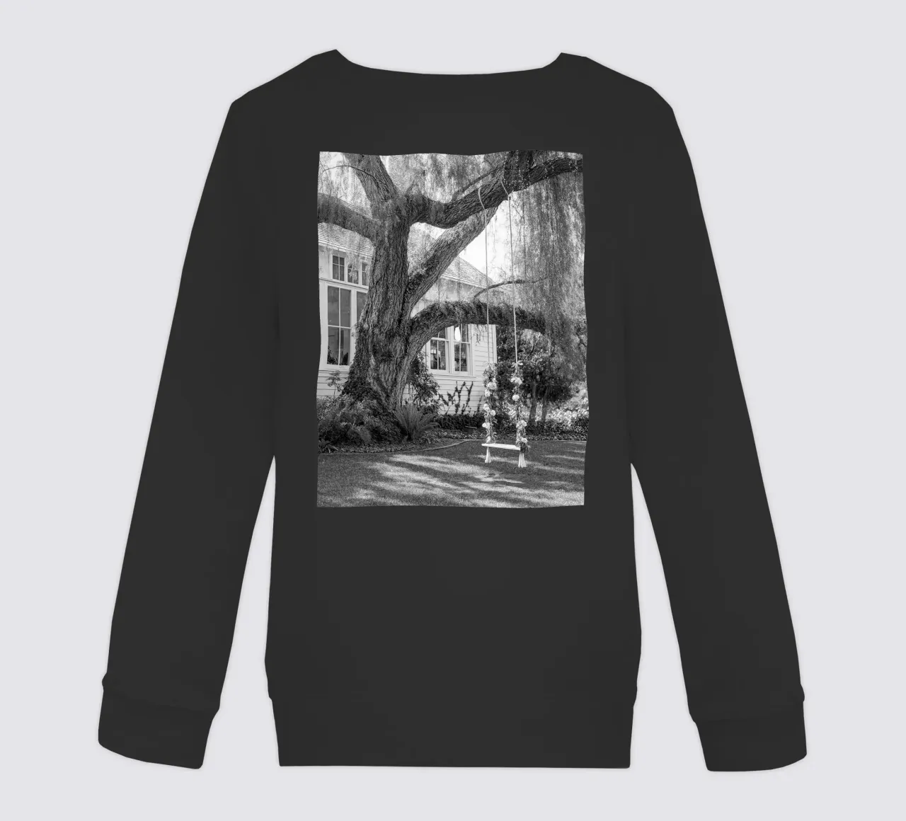 dondolare su un tronco d'albero felpa bambino da BlogSawoo