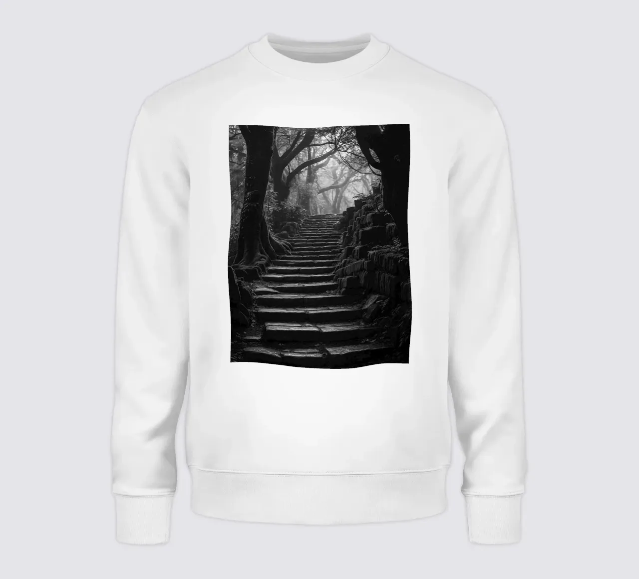 scala in pietra al bosco felpa da BlogSawoo