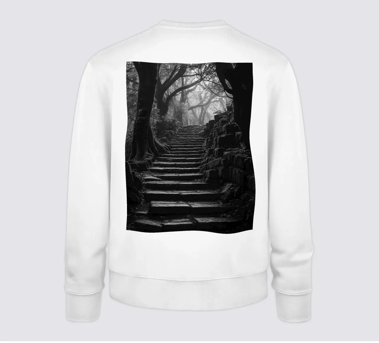 scala in pietra al bosco felpa da BlogSawoo