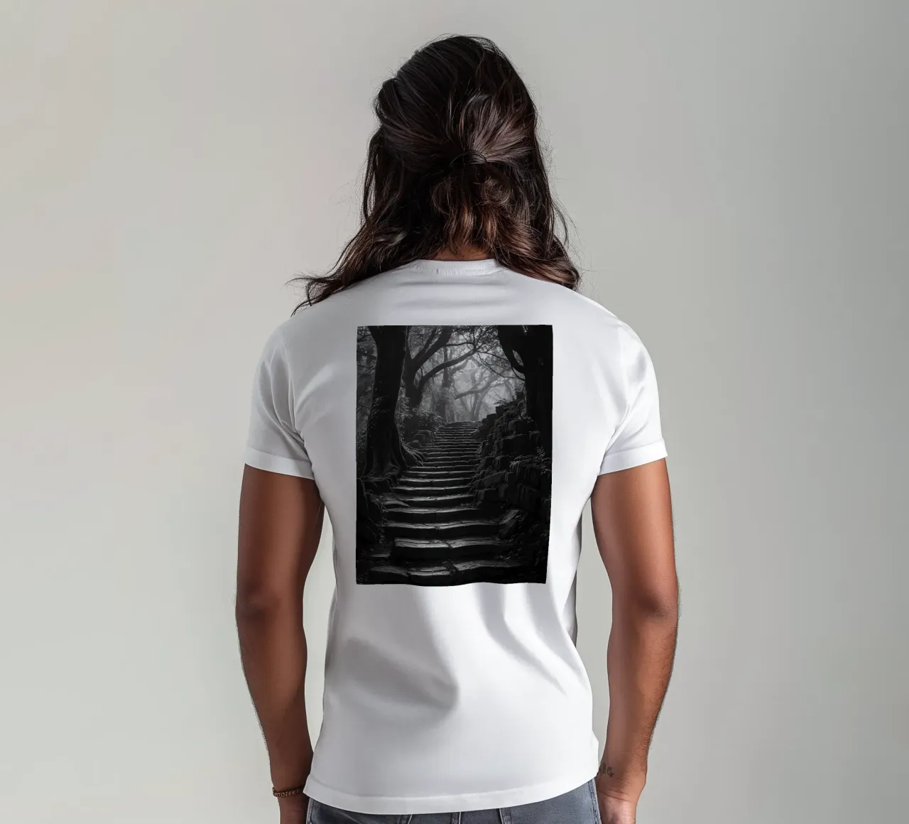 scala in pietra al bosco t-shirt da BlogSawoo