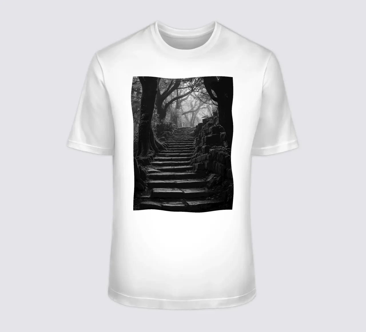 scala in pietra al bosco t-shirt da BlogSawoo