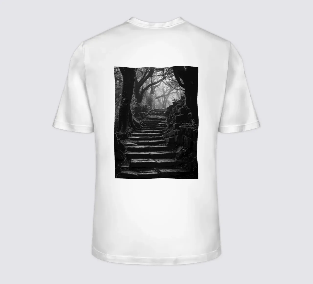 stair stone at the forest t-shirt by BlogSawoo
