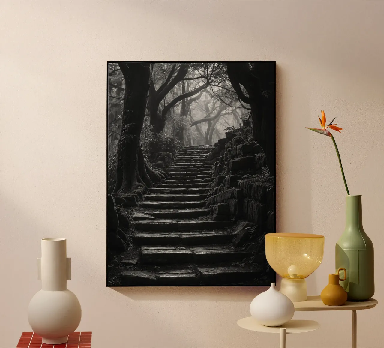 scala in pietra al bosco plexiglass da BlogSawoo