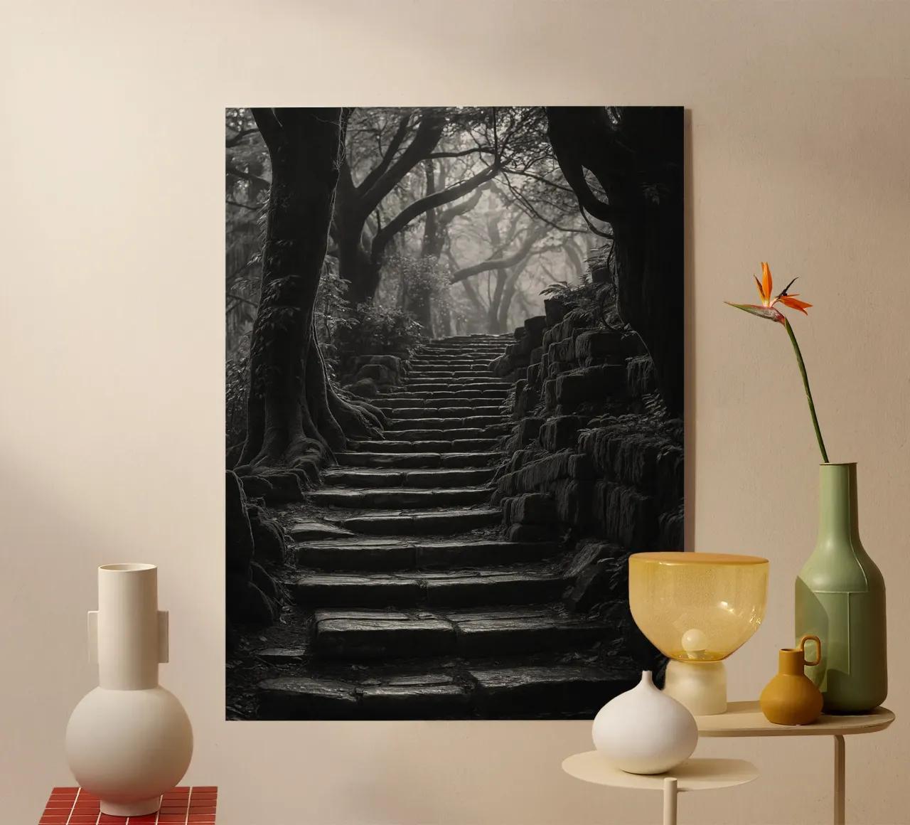 scala in pietra al bosco plexiglass da BlogSawoo