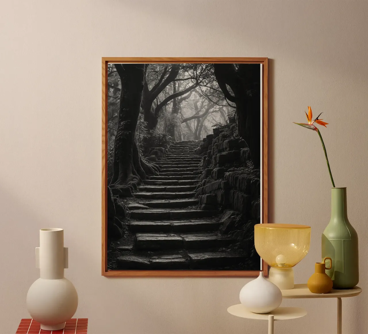 scala in pietra al bosco alluminio dibond da BlogSawoo