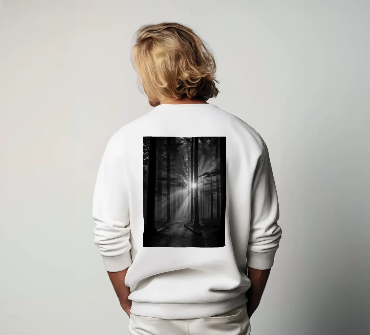 luce del sole nella foresta felpa da BlogSawoo