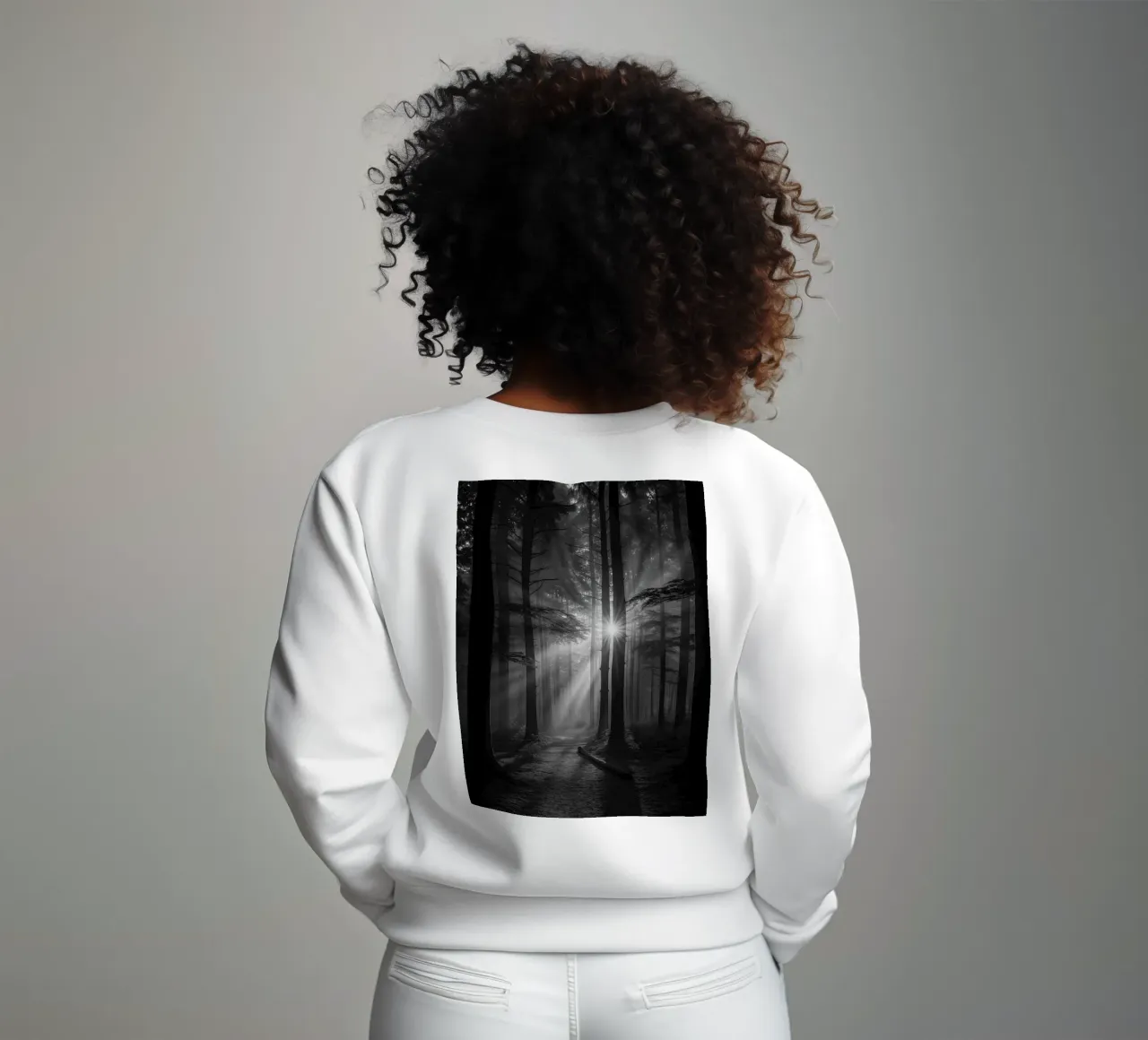 luce del sole nella foresta felpa da BlogSawoo