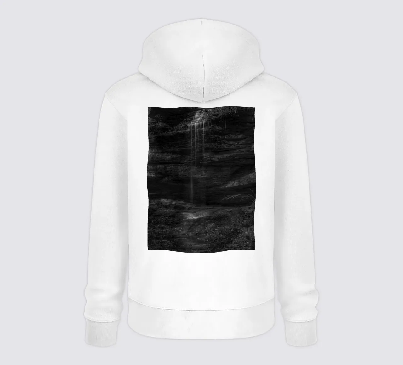 piccola cascata sulla roccia felpa con cappuccio da BlogSawoo