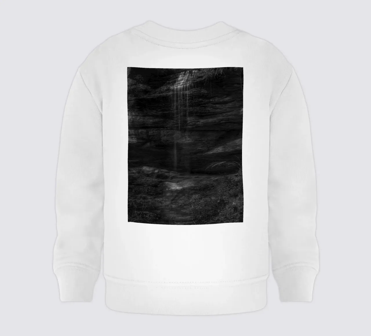 piccola cascata sulla roccia felpa neonato da BlogSawoo