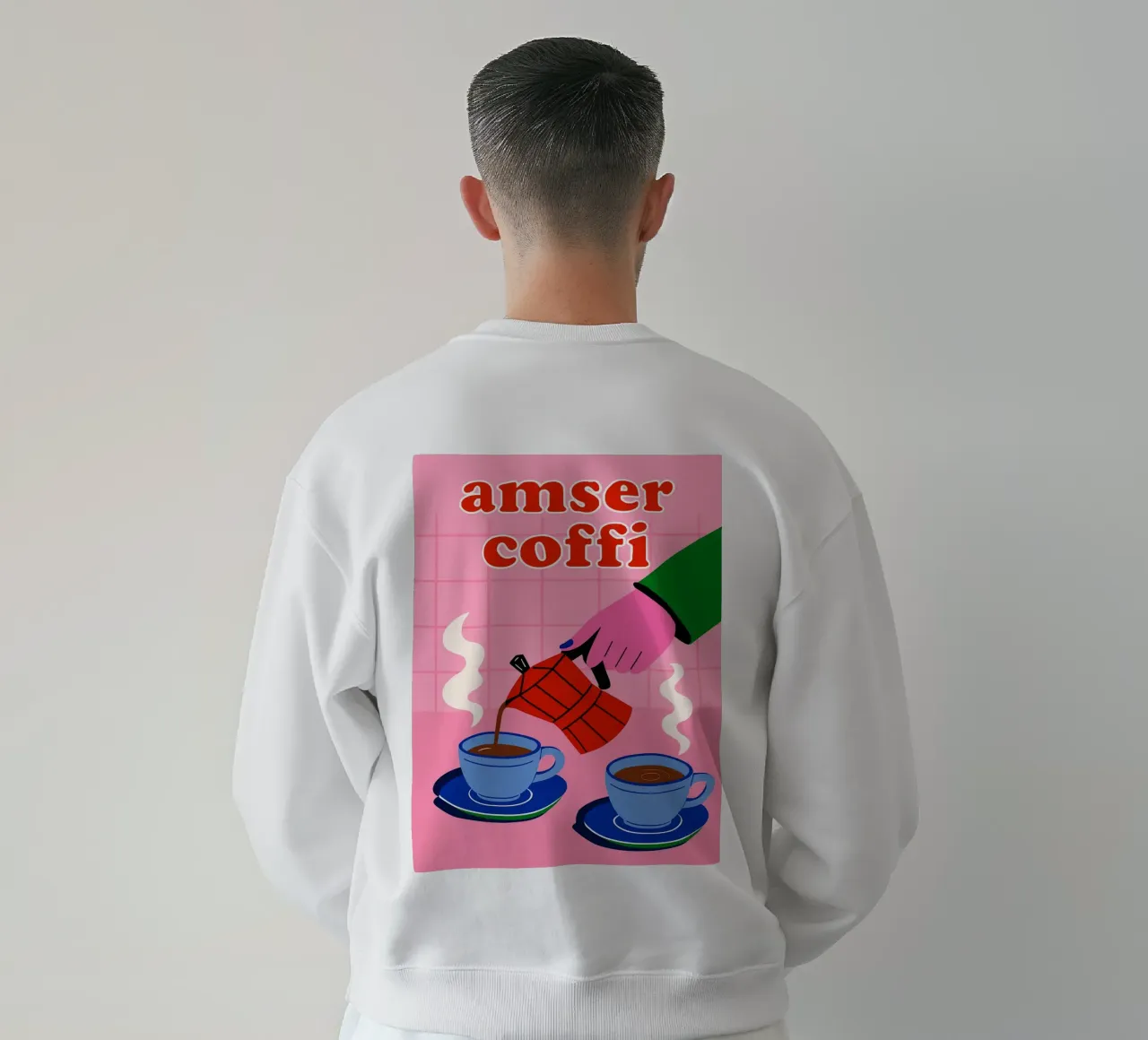 amser coffi felpa da Rawghenee