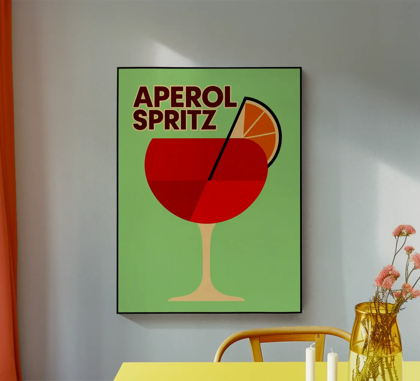 spritz all'aperol plexiglass da Rawghenee
