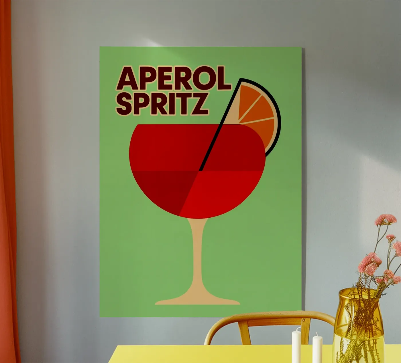 spritz all'aperol plexiglass da Rawghenee