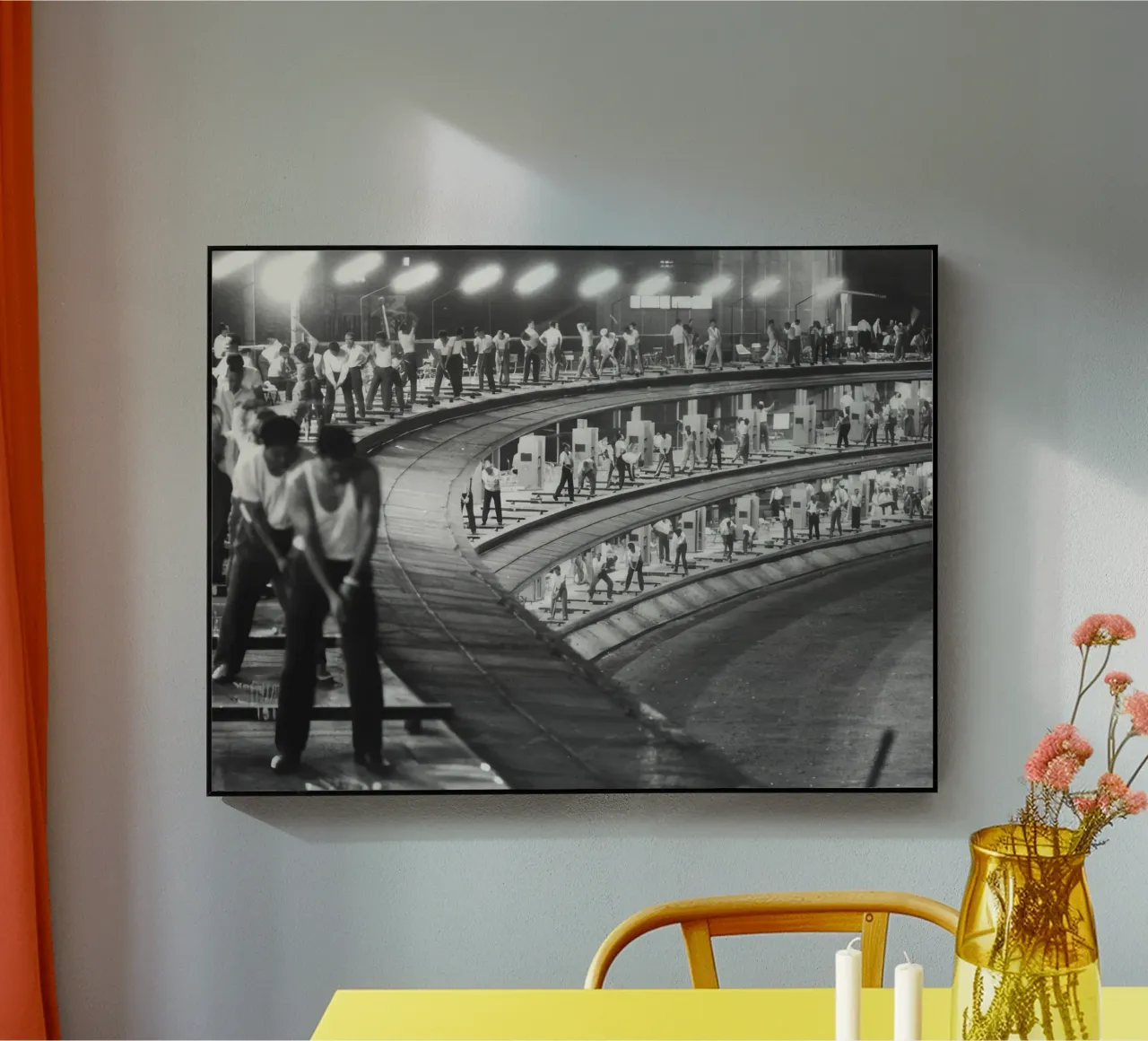 Campo pratica a 3 livelli in Giappone plexiglass da BLACK WITH WHITE