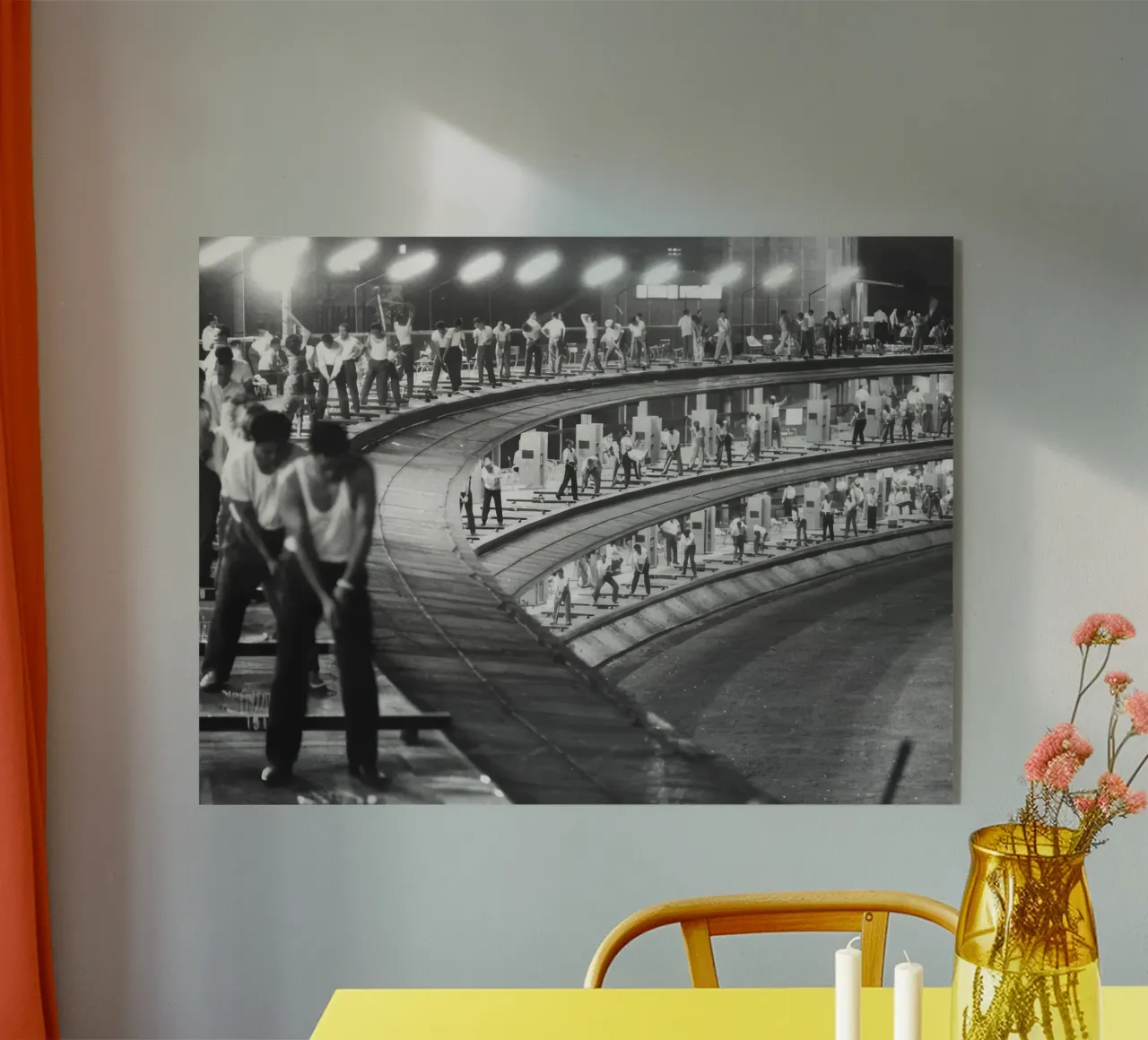 Campo pratica a 3 livelli in Giappone plexiglass da BLACK WITH WHITE