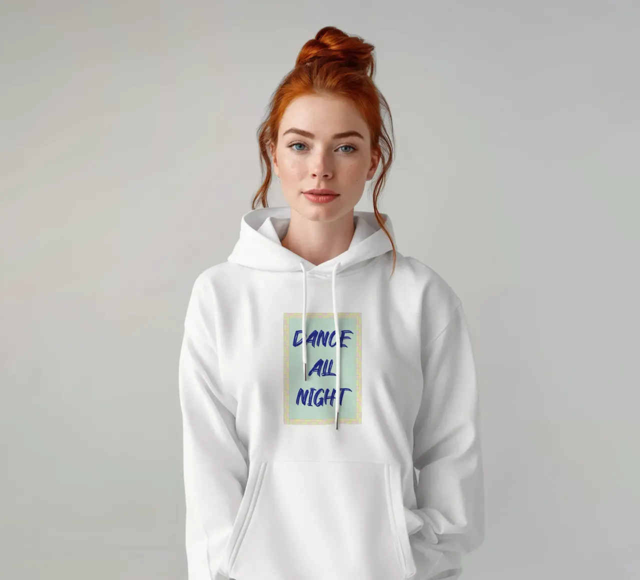 ballare tutta la notte felpa con cappuccio da Rawghenee