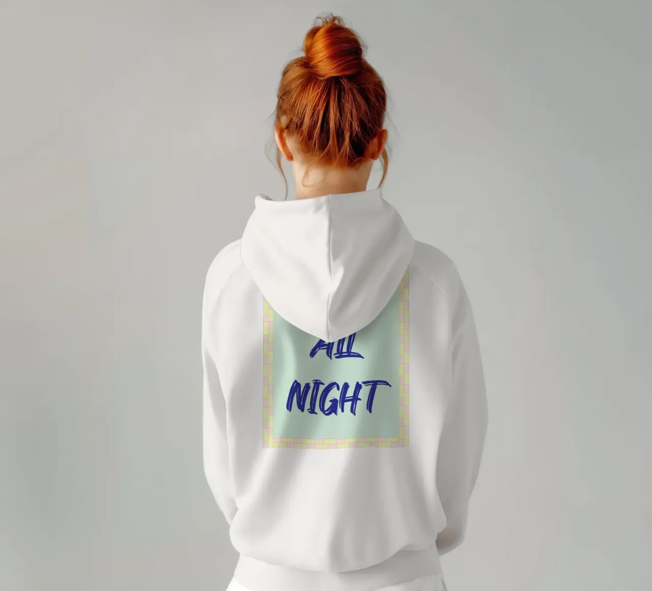 ballare tutta la notte felpa con cappuccio da Rawghenee